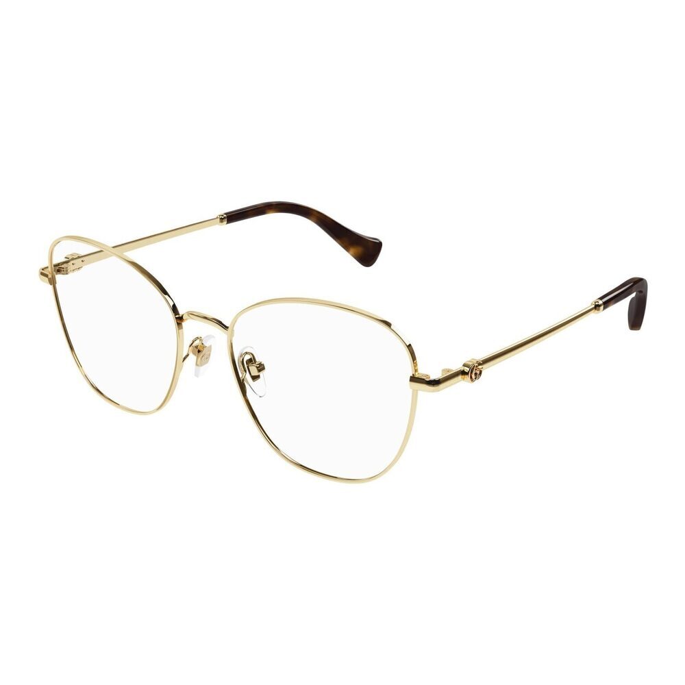 Gucci GG1418O Eyeglasses Gold Metal Square